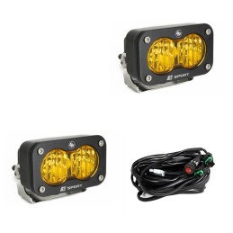 Luces auxiliares LED negras...