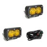 Luces auxiliares LED negras S2 sport Amarillas